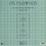 Os Mutantes - Live At Teatro De Arena De Ribeirao Preto August 8, 1978 (LP)