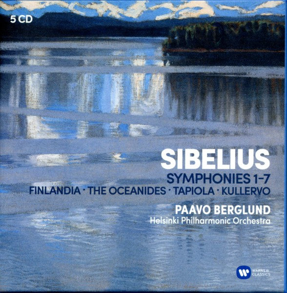 Jean Sibelius - Paavo Berglund, Helsinki Philharmonic Orchestra - Symphonies 1-7 / Finlandia / The Oceanides / Tapiola / Kullervo (second-hand CD)