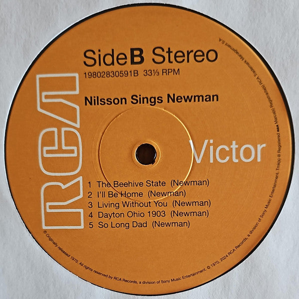 Harry Nilsson - Nilsson Sings Newman (LP)