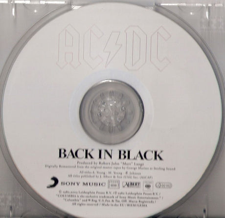 AC/DC - Back in black (CD)