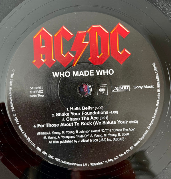 AC/DC - Who made who (LP)