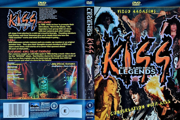 Rock And Roll Legends Kiss - A conversation With Kiss (second hand DVD)