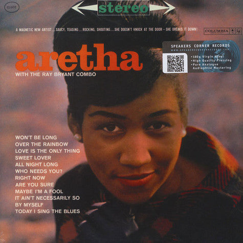 Aretha Franklin With Ray Bryant Combo, The - Aretha (LP)