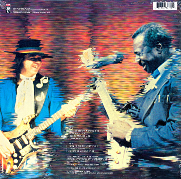 Albert King with Stevie Ray Vaughan - In session (LP)