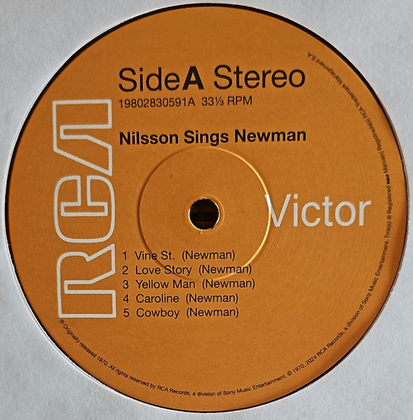 Harry Nilsson - Nilsson Sings Newman (LP)